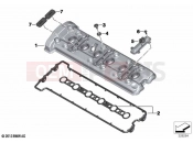 BMW Motorrad BMW 2022 K models K 1600 Bagger 22 (0F61, 0F63) Cylinder head / Cover / Gaskets 2