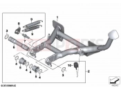 BMW Motorrad BMW 2022 K models K 1600 Bagger 22 (0F61, 0F63) Centre stand 2 | Centre stand 2