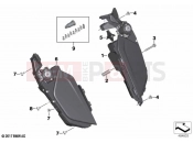 BMW Motorrad BMW 2022 K models K 1600 Bagger 22 (0F61, 0F63) Storage compartment | Storage compartment