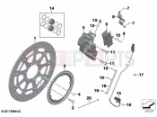 BMW Motorrad BMW 2022 K models K 1600 Bagger 22 (0F61, 0F63) Front wheel brake 2 2