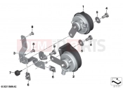BMW Motorrad BMW 2022 K models K 1600 Bagger 22 (0F61, 0F63) Fanfares with holder 2 2