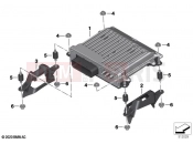 BMW Motorrad BMW 2022 K models K 1600 Bagger 22 (0F61, 0F63) Control unit, audio system | Control unit, audio system
