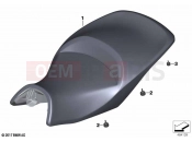 BMW Motorrad BMW 2021 K models K 1600 Bagger 22 (0F61, 0F63) Seat bench | Seat bench