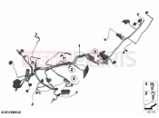 BMW Motorrad BMW 2021 K models K 1600 Bagger 22 (0F61, 0F63) Main wiring harness | Main wiring harness
