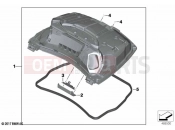 BMW Motorrad BMW 2020 K models K 1600 Bagger 22 (0F61, 0F63) Topcase lid | Topcase lid