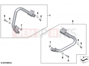 BMW Motorrad BMW 2021 K models K 1600 GT 17 (0F01, 0F11) Engine protection bar | Engine protection bar