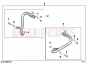 BMW Motorrad BMW 2021 K models K 1600 GT 17 (0F01, 0F11) Engine protection bar 2 | Engine protection bar 2