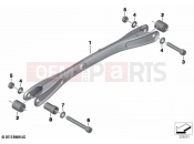 BMW Motorrad BMW 2021 K models K 1600 GTL 22 (0F31, 0F33) Tension struts with mounting | Tension struts with mounting