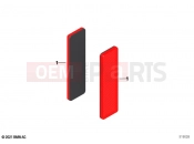 BMW Motorrad BMW 2021 K models K 1600 GTL 22 (0F31, 0F33) Rear reflector red