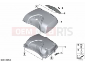 BMW Motorrad BMW 2021 K models K 1600 GTL 22 (0F31, 0F33) Topcase lid 2
