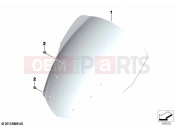 BMW Motorrad BMW 2021 K models K 1600 GTL 22 (0F31, 0F33) Windshield GT 2