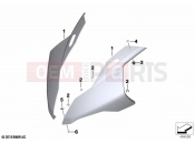 BMW Motorrad BMW 2022 M models M 1000 RR (0E71,0E73) Upper trim section 2