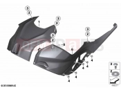 BMW Motorrad BMW 2022 M models M 1000 RR (0E71,0E73) Panel, fuel tank 2 2