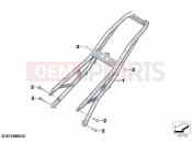 BMW Motorrad BMW 2021 M models M 1000 RR (0E71,0E73) Rear frame
