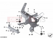 BMW Motorrad BMW 2021 M models M 1000 RR (0E71,0E73) Front panel carrier | Front panel carrier