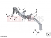 BMW Motorrad BMW 2021 M models M 1000 RR (0E71,0E73) Holder winglet