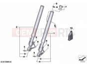 BMW Motorrad BMW 2021 M models M 1000 RR (0E71,0E73) Telescope fork