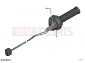 BMW Motorrad BMW 2021 M models M 1000 RR (0E71,0E73) E-gas electr.throttle twistgrip heated