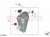 BMW Motorrad BMW 2021 M models M 1000 RR (0E71,0E73) Expansion tank