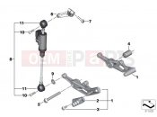 BMW Motorrad BMW 2021 M models M 1000 RR (0E71,0E73) Outer gearshift parts 2