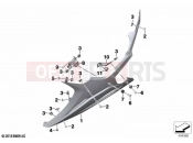 BMW Motorrad BMW 2021 M models M 1000 RR (0E71,0E73) Engine spoiler 2