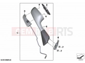 BMW Motorrad BMW 2021 M models M 1000 RR (0E71,0E73) Mirror / LED turn indicators 2
