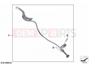 BMW Motorrad BMW 2021 M models M 1000 RR (0E71,0E73) M brake lever with remote adjustment 2