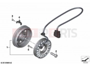 BMW Motorrad BMW 2021 M models M 1000 RR (0E71,0E73) Alternator 2