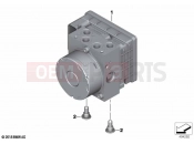 BMW Motorrad BMW 2021 M models M 1000 RR (0E71,0E73) Pressure modulator ABS 2
