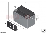 BMW Motorrad BMW 2021 M models M 1000 RR (0E71,0E73) Lithium-ion battery 2