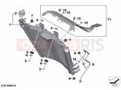 BMW Motorrad BMW 2020 M models M 1000 RR (0E71,0E73) Radiator | Radiator
