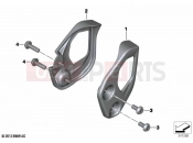 BMW Motorrad BMW 2020 R models R 1250 GS Adv. 19 (0J50) Heel deflector | Heel deflector