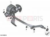 BMW Motorrad BMW 2020 R models R 1250 GS Adv. 19 (0J50) Windshield adjustment, mechanical | Windshield adjustment, mechanical