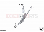 BMW Motorrad BMW 2020 R models R 1250 GS Adv. 19 (0J50) Frame guard | Frame guard