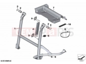BMW Motorrad BMW 2020 R models R 1250 GS Adv. 19 (0J50) Centre stand | Centre stand
