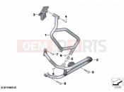 BMW Motorrad BMW 2020 R models R 1250 GS Adv. 19 (0J50) Safety bar | Safety bar
