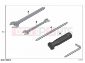 BMW Motorrad BMW 2020 R models R 1250 GS Adv. 19 (0J50) Additional tool kit | Additional tool kit