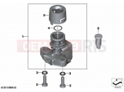 BMW Motorrad BMW 2020 R models R 1250 GS Adv. 19 (0J50) Ignition steering lock with EWS4 by code | Ignition steering lock with EWS4 by code