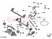 BMW Motorrad BMW 2020 R models R 1250 GS Adv. 19 (0J50) Seat bench locking system | Seat bench locking system