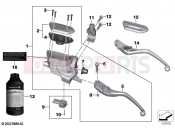 BMW Motorrad BMW 2020 R models R 1250 GS Adv. 19 (0J50) Clutch control assembly | Clutch control assembly