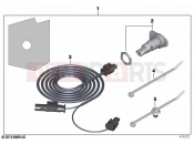 BMW Motorrad BMW 2020 R models R 1250 GS Adv. 19 (0J50) Retrofit kit, socket | Retrofit kit, socket