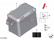 BMW Motorrad BMW 2020 R models R 1250 GS Adv. 19 (0J50) Aluminium case | Aluminium case