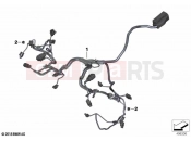 BMW Motorrad BMW 2020 R models R 1250 GS Adv. 19 (0J50) Engine wiring harness | Engine wiring harness