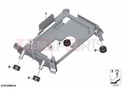 BMW Motorrad BMW 2020 R models R 1250 GS Adv. 19 (0J50) Bracket, control unit | Bracket, control unit
