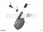 BMW Motorrad BMW 2020 R models R 1250 GS Adv. 19 (0J50) Horn | Horn
