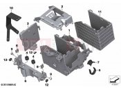 BMW Motorrad BMW 2020 R models R 1250 GS Adv. 19 (0J50) Battery tray | Battery tray
