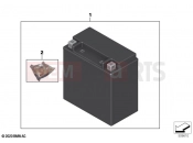 BMW Motorrad BMW 2020 R models R 1250 GS Adv. 19 (0J50) AGM battery | AGM battery