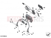 BMW Motorrad BMW 2020 R models R 1250 GS Adv. 19 (0J50) Preparation for navigation system | Preparation for navigation system