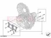 BMW Motorrad BMW 2023 R models R 1250 GS Adv. 21 (0M10) Set bearing support panel | Set bearing support panel