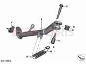 BMW Motorrad BMW 2023 R models R 1250 GS Adv. 21 (0M10) Side stand | Side stand